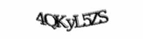 Security check image, please type the characters shown